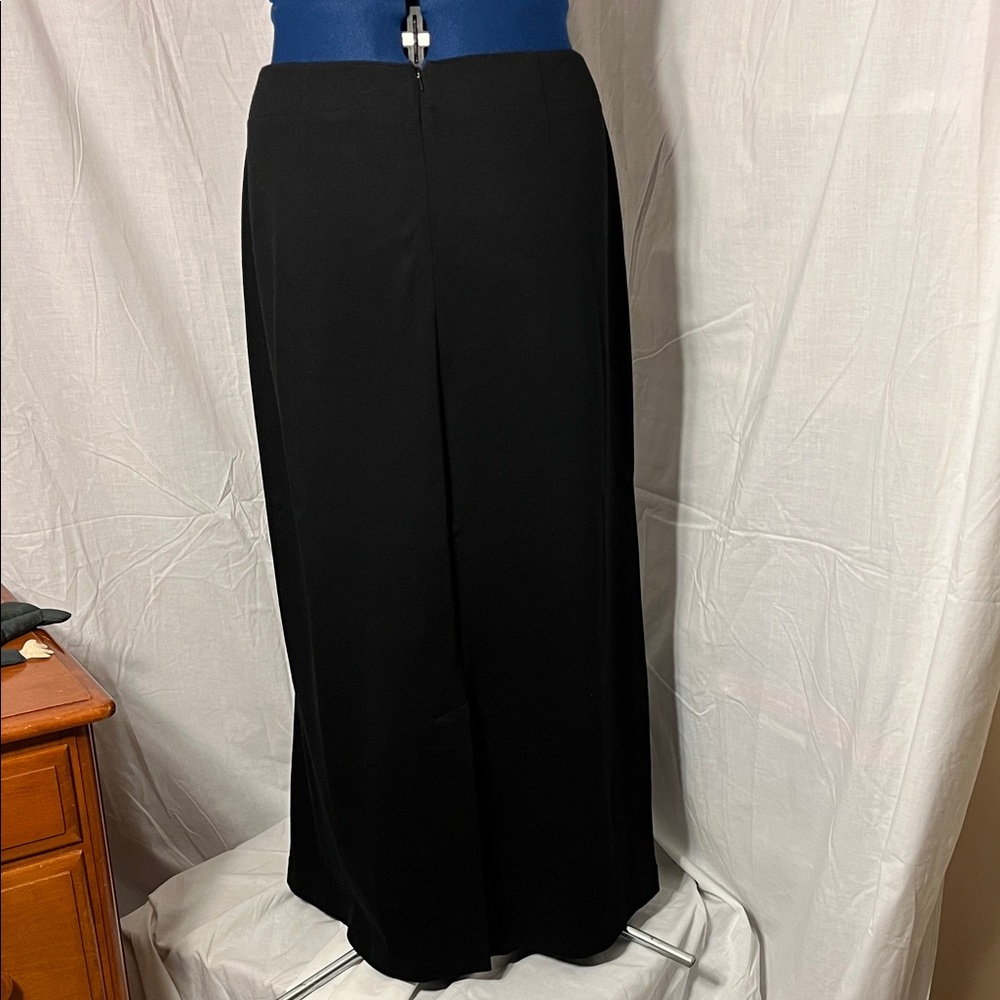 Kate Hill Classic Black Maxi Skirt